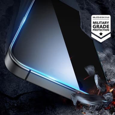 ESR [2-Pack] iPhone 16 Härdat Glas Skärmskydd - Clear