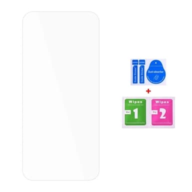 [10-PACK] iPhone 16 Pro Max Härdat Glas Skärmskydd 2.5D - Clear