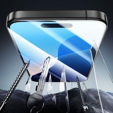 ESR iPhone 16 Pro Härdat Glas Skärmskydd Armorite - Svart