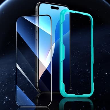 ESR [2-Pack] iPhone 16 Härdat Glas Skärmskydd - Clear