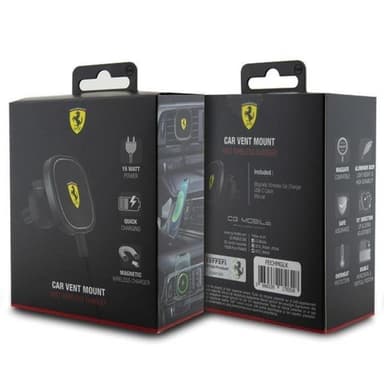 Ferrari MagSafe Mobilhållare för Bil 15W 2023 Collection - Svart