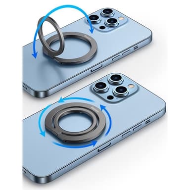 Baseus Halo Magnetisk Ringhållare Telefonställ - Silver
