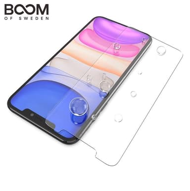 BOOM Flat Härdat Glas Skärmskydd iPhone X/Xs