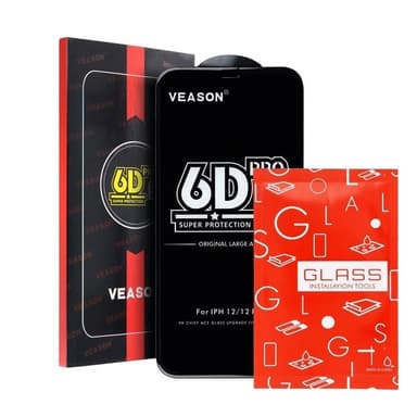 iPhone 7/8 Plus Härdat Glas Skärmskydd 6D Full Glue
