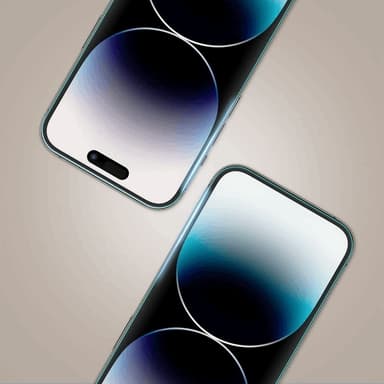 [2-Pack] iPhone 16e/14/13 Pro/13 Härdat Glas Skärmskydd Fit