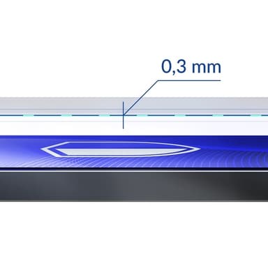 3MK iPhone 16 Hybrid Okrossbart Glas FlexibleGlass