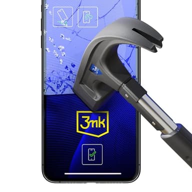 3MK iPhone 16 Hybrid Okrossbart Glas FlexibleGlass