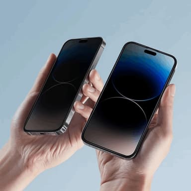 [2-Pack] iPhone 16e Härdat Glas Skärmskydd Spy Privacy
