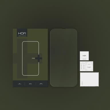 Hofi iPhone 16E Härdat Glas Skärmskydd Hybrid Pro Plus