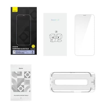 Baseus iPhone 14 Plus/13 Pro Max Härdat Glas Skärmskydd