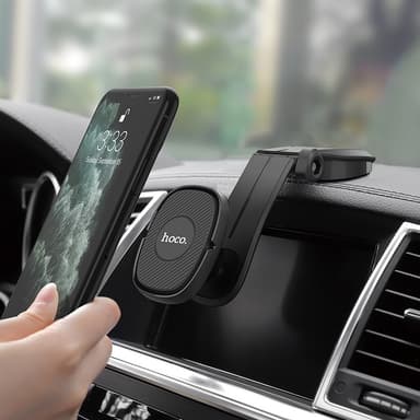 HOCO magnetisk mobilhållare till center console CA61 Kaile Svart