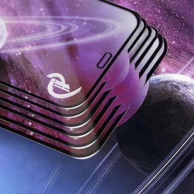 iPhone 16 Härdat Glas Skärmskydd 9D - Svart