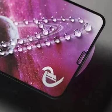iPhone 16 Pro Härdat Glas Skärmskydd 9D - Svart
