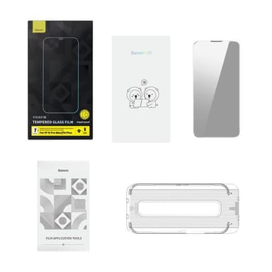 Baseus iPhone 14 Pro Härdat Glas Skärmskydd Privacy