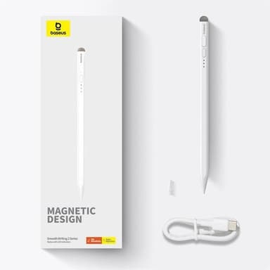 Baseus Stylus Penna Smooth Writing 2 Active Med USB-C Kabel - Vit