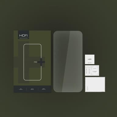 Hofi iPhone 15 Pro Härdat Glas Skärmskydd - Clear