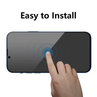 [2-PACK] Privacy Härdat Glas Skärmskydd iPhone 14 Plus