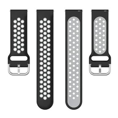 EBN Clasp klockarmband Garmin Forerunner 570 (47mm) - Svart/grå