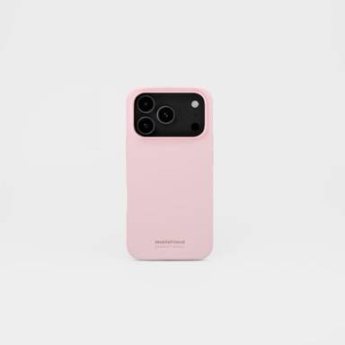 MobileFriend Silikonskal iPhone 17 Pro Pink - Elgiganten