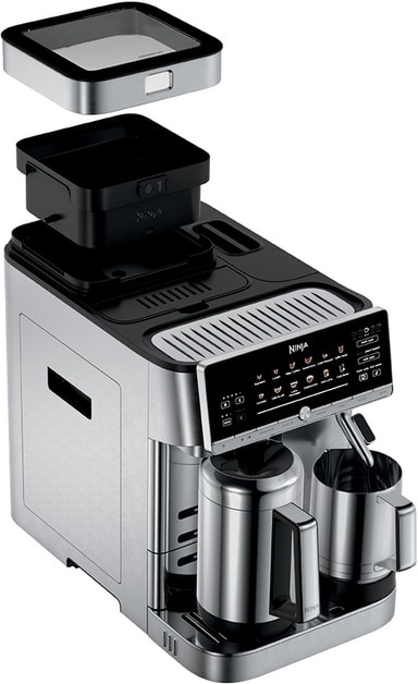 Ninja Automatisk Barista Espressomaskin AE1052EU silver Elgiganten