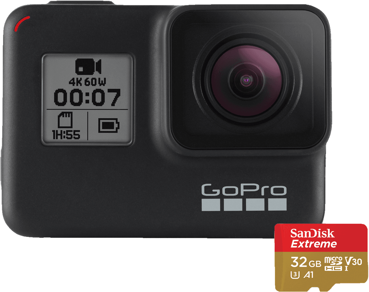 Gopro Hero 7 Black Special Bundle Actionkamera Fotografering Elgiganten
