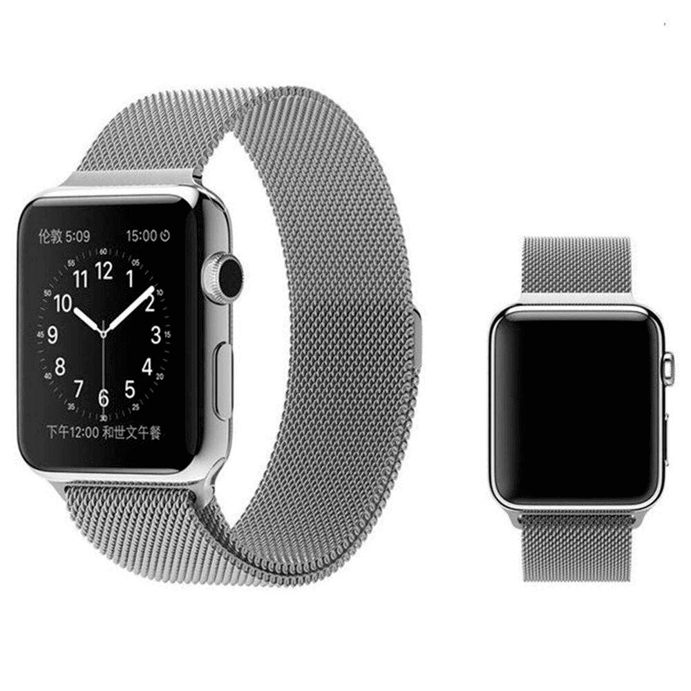 apple watch milanese loop black 38mm
