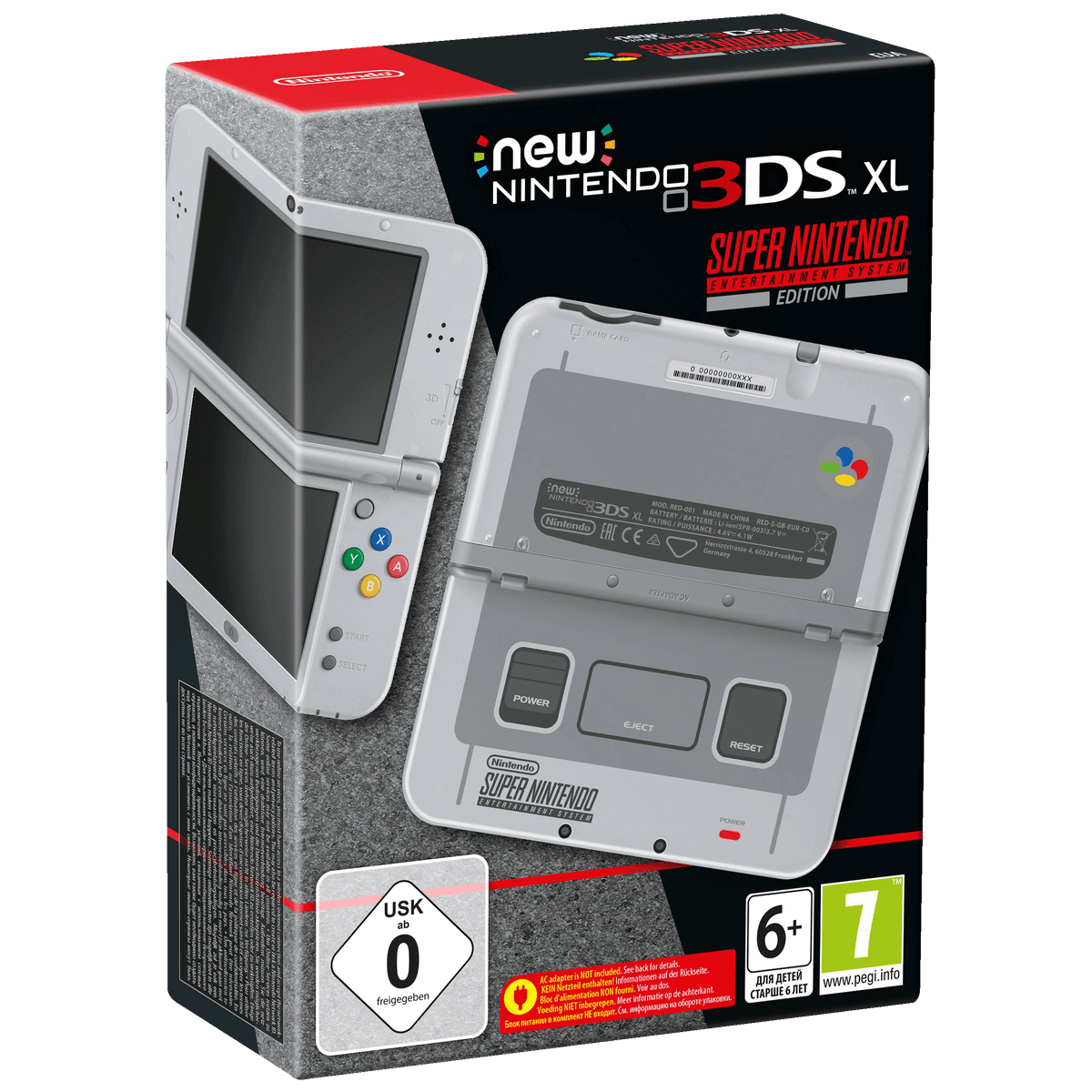New Nintendo 3ds Xl Spelkonsol Snes Edition Nintendo Konsol Elgiganten
