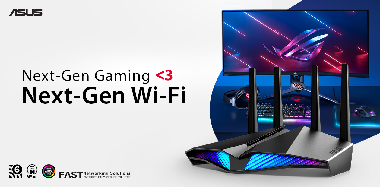 Gaming routers från Asus med WiFi 6 - Elgiganten