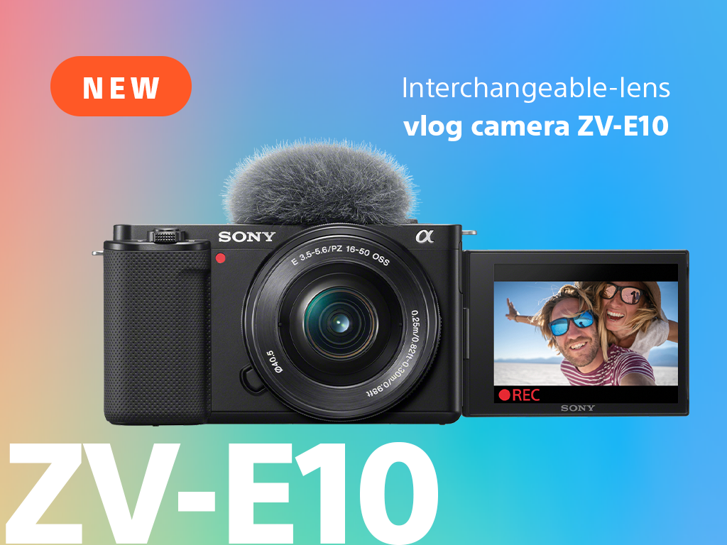 Sony ZV - Photo - Product photo of Sony ZV-E10
