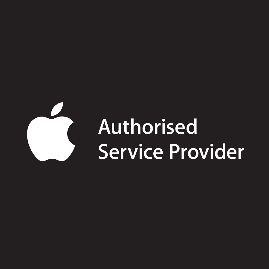 Apples officiella logga för Autorized Service Providers