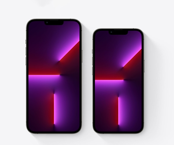 Två iPhone-modeller