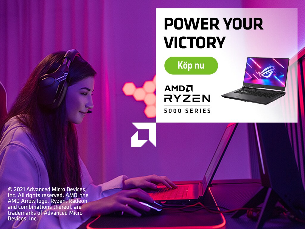 Power your victory AMD Ryzen 5000 series gaming laptop