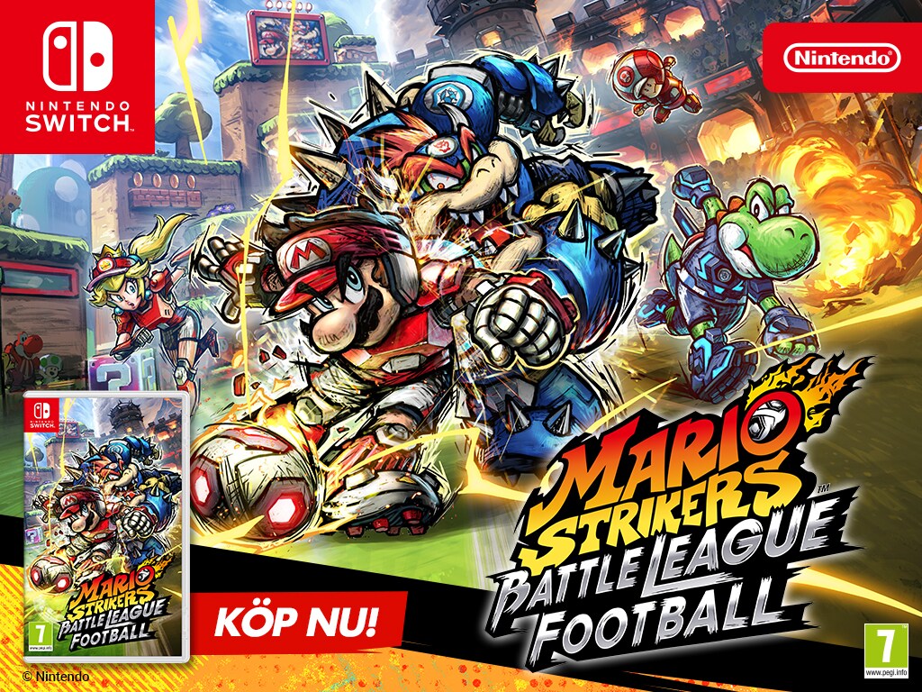Mario Strikers Switch Games