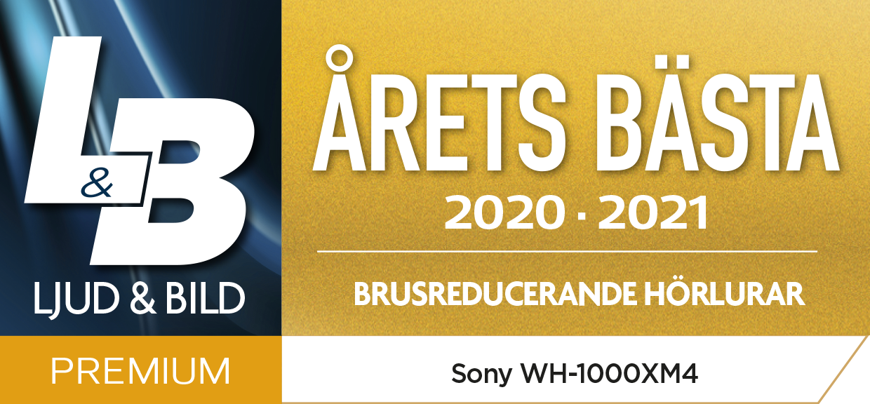 SE Sony WH-1000XM4 Ljud&Bild "Årets bästa"