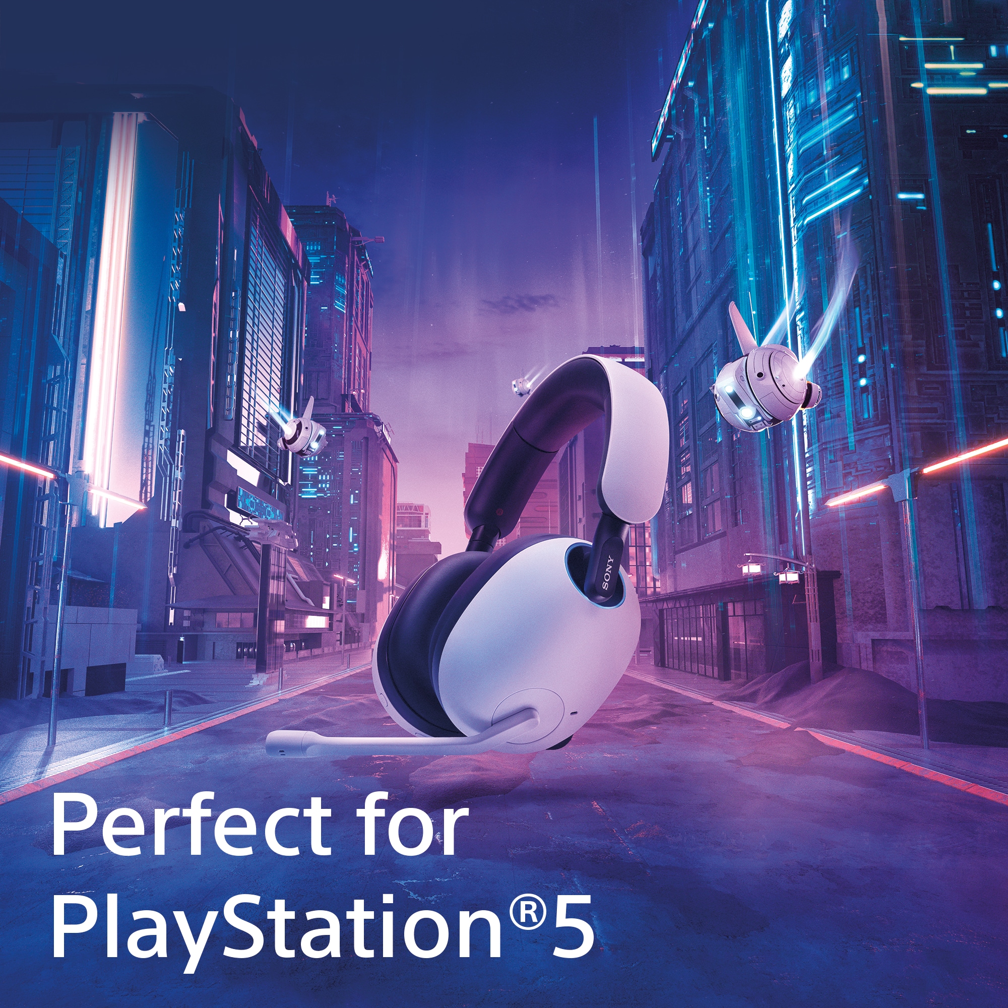 Sony Inzone H9 trådlöst brusreducerande gaming headset - perfekt för PlayStation 5