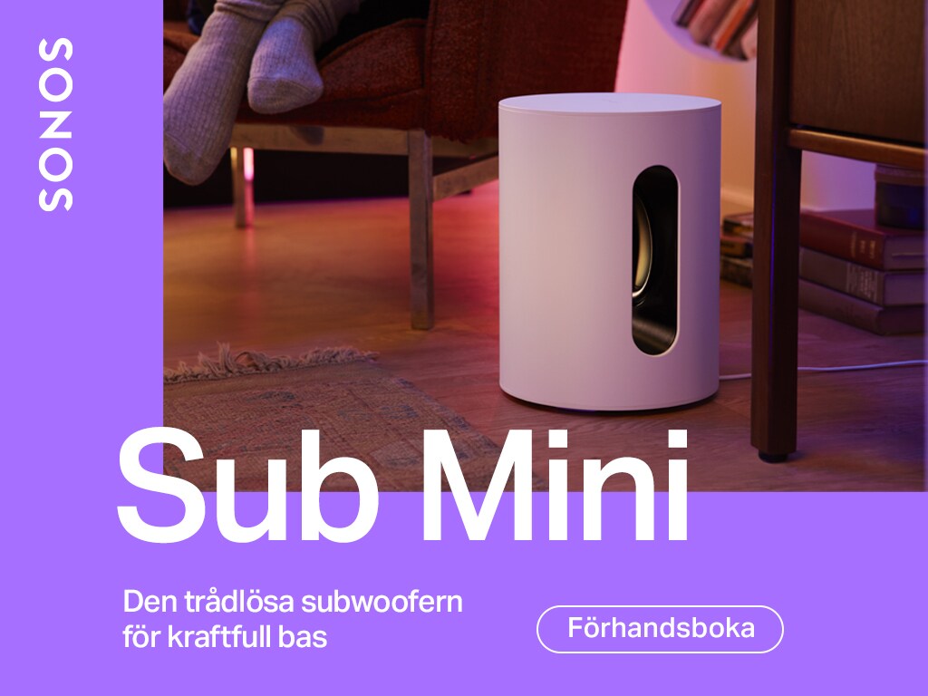 Sonos Sub Mini Förhandsboka