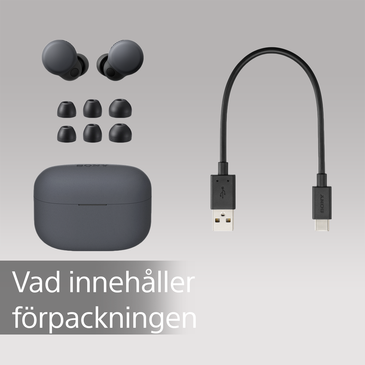 Linkbuds S - Vad innehåller förpackningen