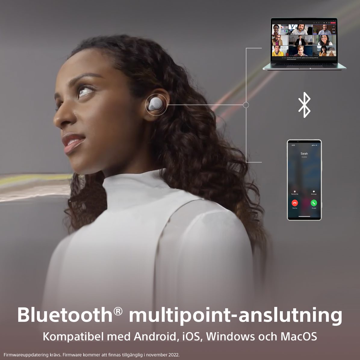 Linkbuds S Bluetooth multipoint-anslutning