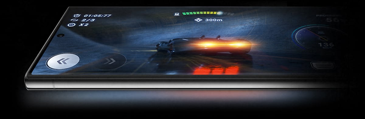 Samsung Galaxy S23 Ultra med Dynamic AMOLED 2X display