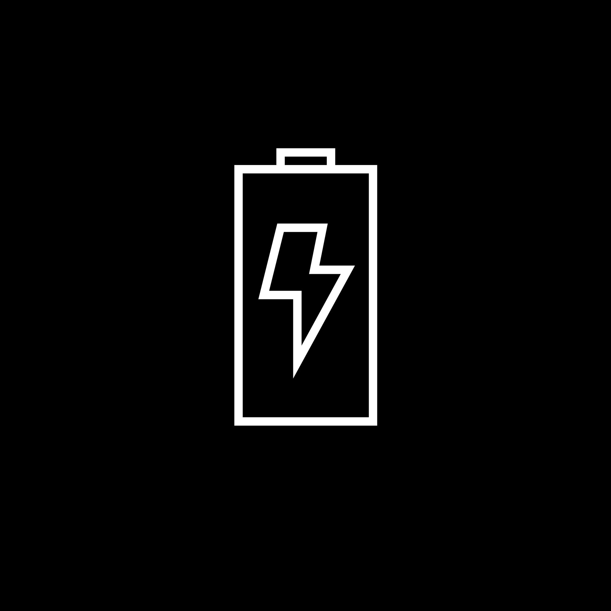 Symbol för batteri