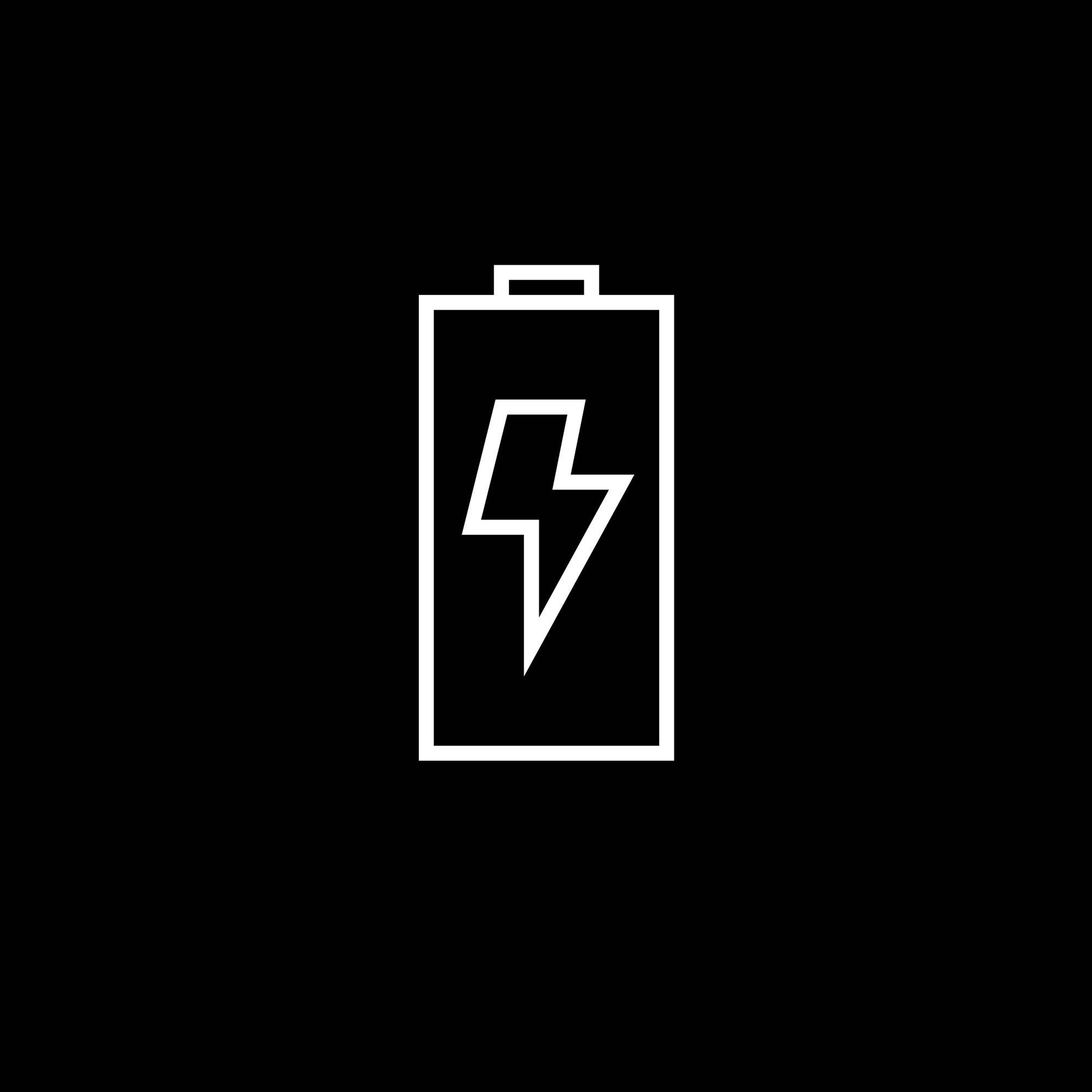 Symbol för batteri