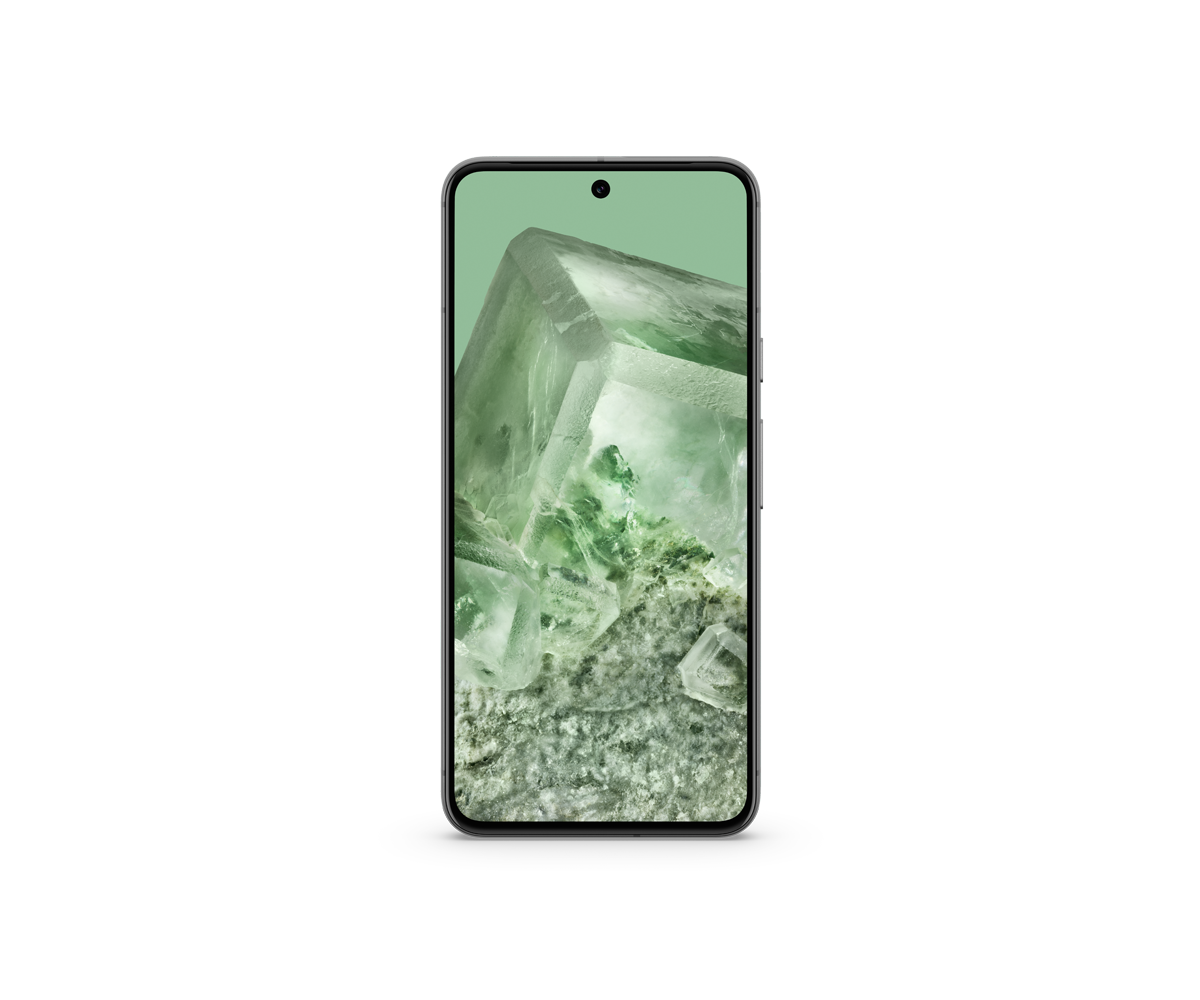Framsidan av en Google Pixel 8