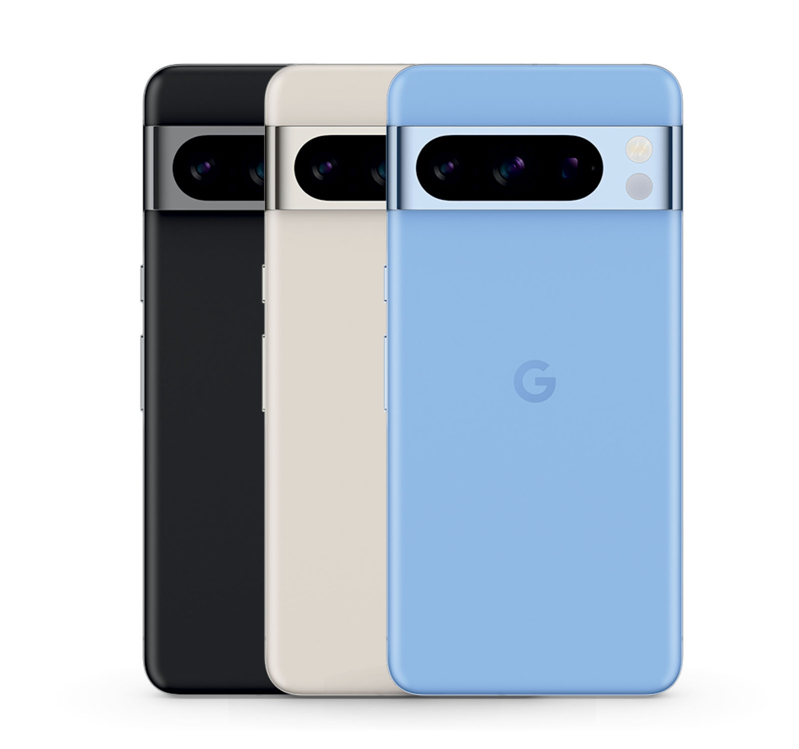 Google Pixel 8 Pro i 3 färger