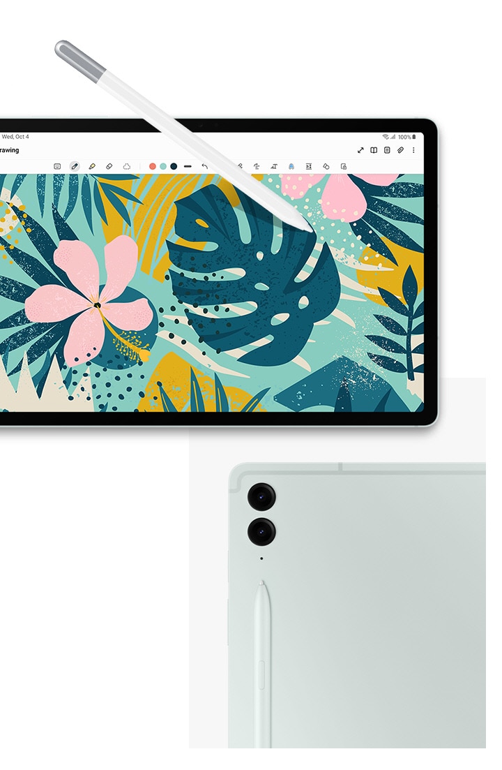 Computing - Galaxy Tab S9 FE front andback - Desktop