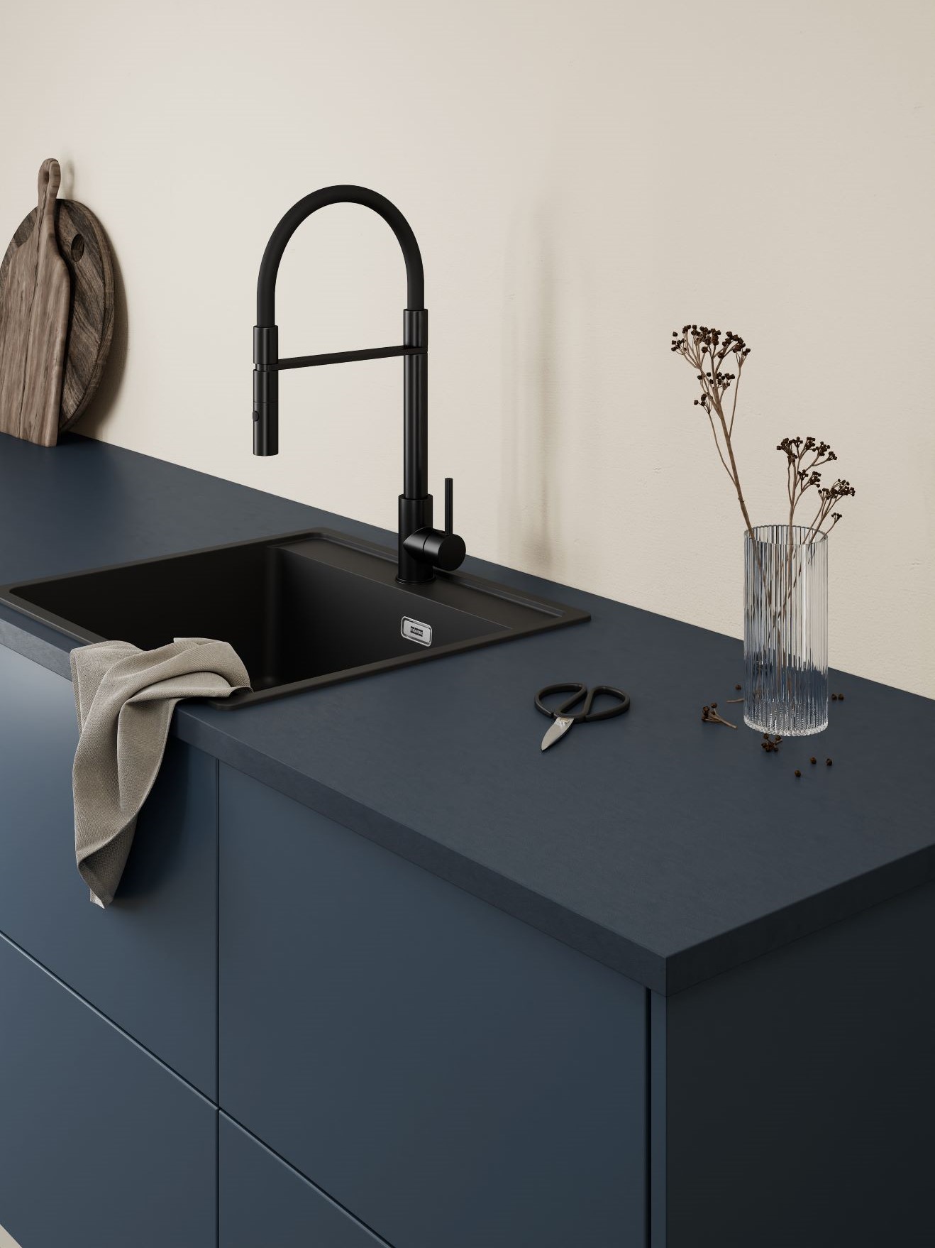 Epoq - Linoleum Smokey Blue - Linoleum worktop