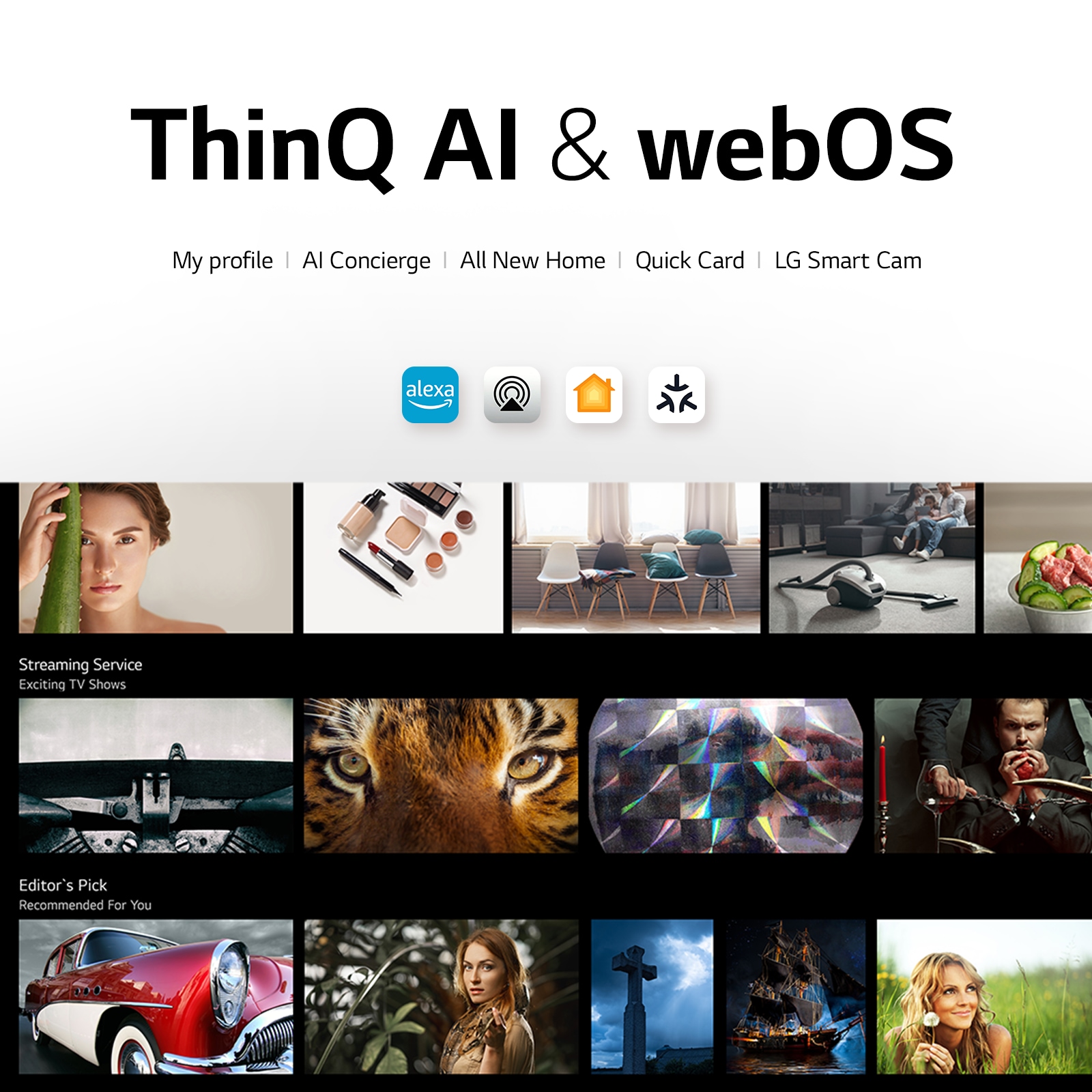 ThinQ AI & webOS