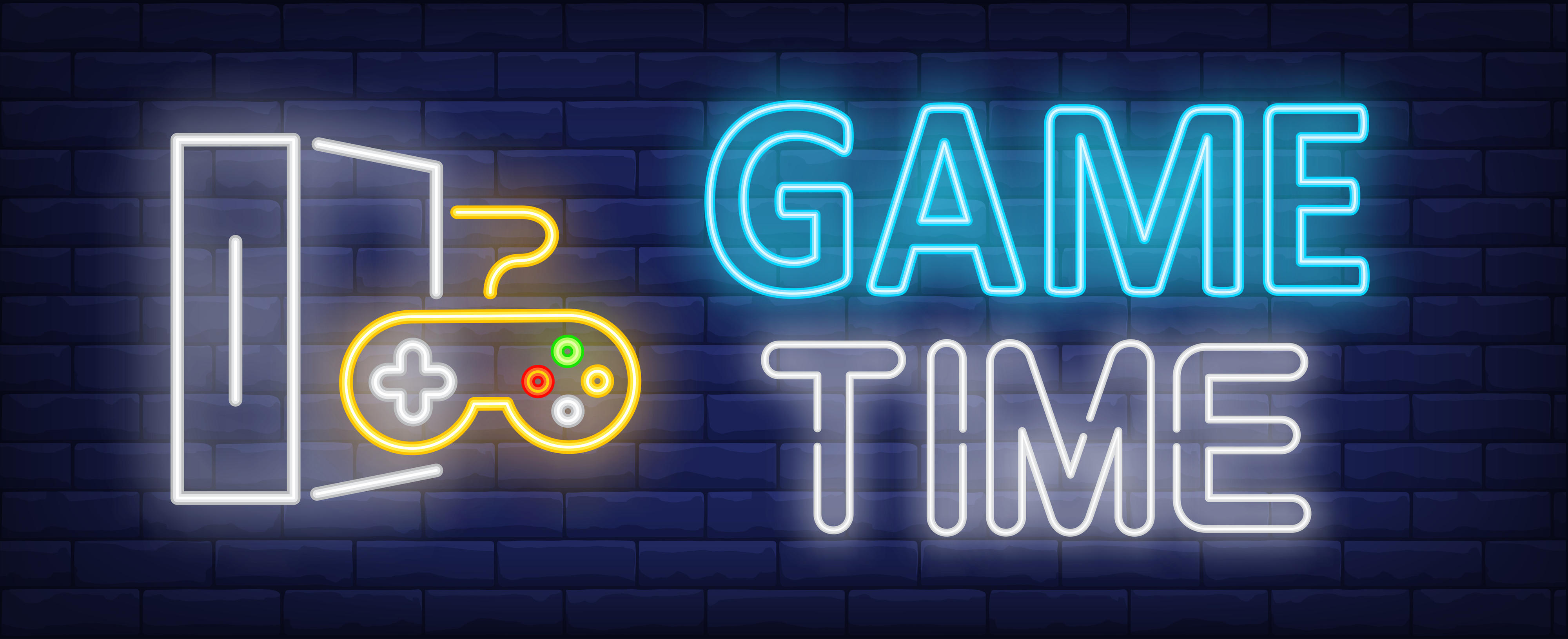 Gaming console guide - Game time banner