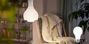 Philips Ultra Effektiv LED-lampa i en taklampa