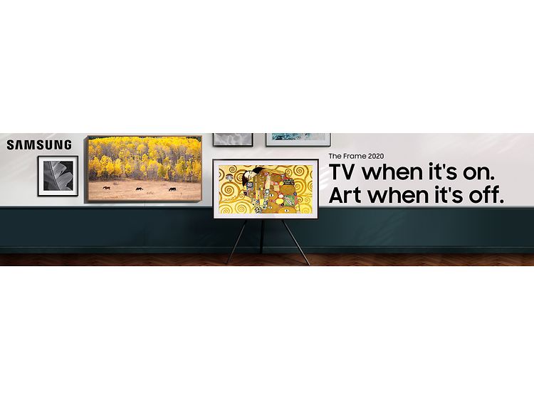 Samsung The Frame TV och text