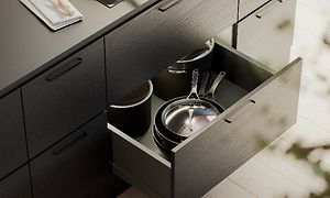 Epoq - Edge Black Ash - Kökslåda